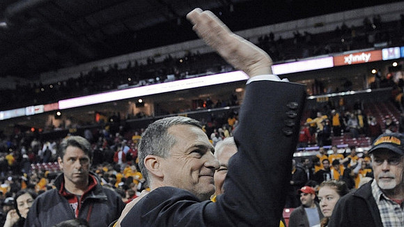 Maryland Head Coach Mark Turgeon