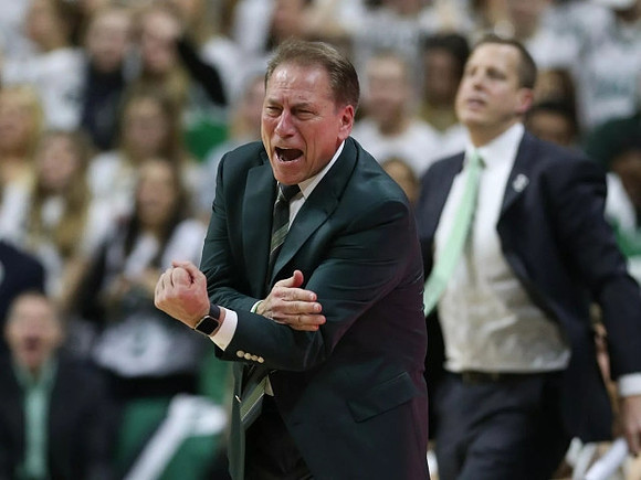 Michigan State Head Coach Tom Izzo