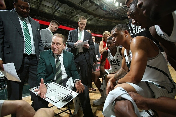 Michigan State Head Coach Tom Izzo
