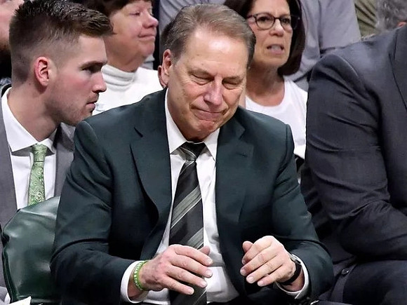 Michigan State Head Coach Tom Izzo