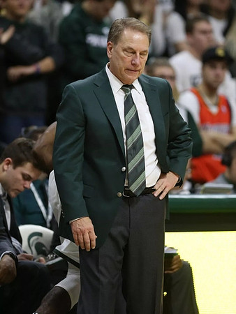 Michigan State Head Coach Tom Izzo