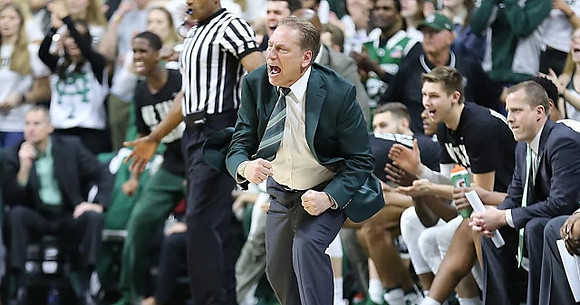 Michigan State Head Coach Tom Izzo