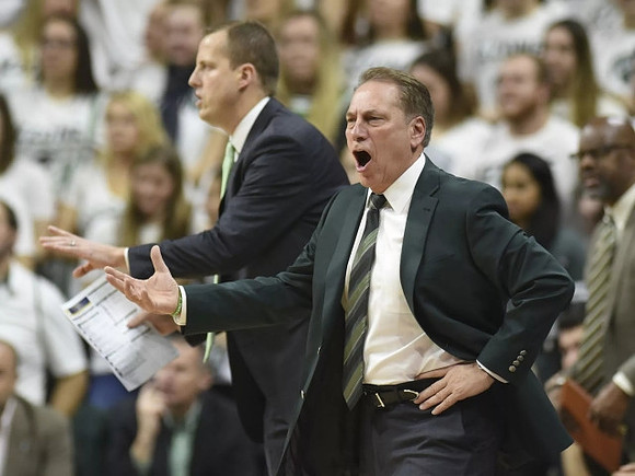 Michigan State Head Coach Tom Izzo