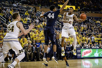 Mark Donnal (34) and Zak Irvin (21)