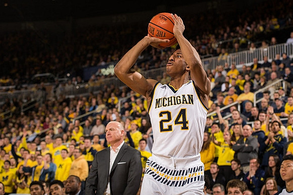 Penn State Head Coach Patrick Chambers and Aubrey Dawkins (24)