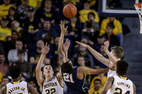 Derrick Walton Jr. (10), Duncan Robinson (22), Moritz Wagner (13), and Aubrey Dawkins (24)