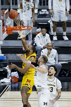 Austin Davis (51) and Brandon Johns Jr. (23)