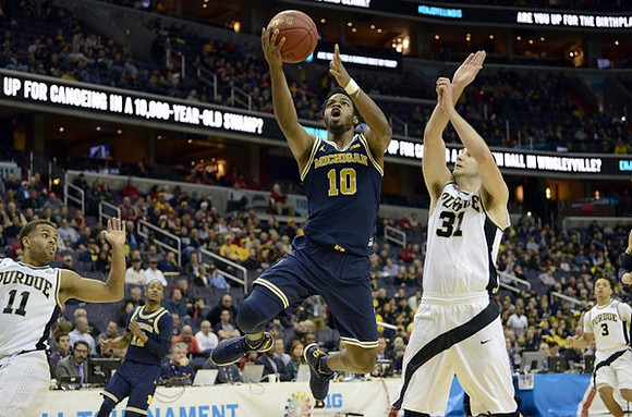 Derrick Walton Jr. (10) and Muhammad-Ali Abdur-Rahkman (12)