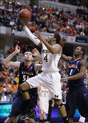 Darius Morris (4) and Stu Douglass (1)