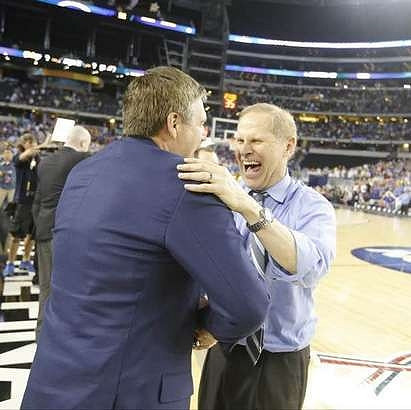 David Brandon and John Beilein