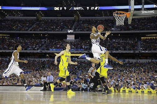 Nik Stauskas (11) and Tim Hardaway Jr. (10)