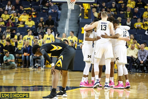 Charles Matthews (1), Moritz Wagner (13), and Muhammad-Ali Abdur-Rahkman (12)