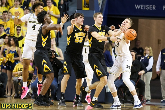 Isaiah Livers (4), Charles Matthews (1), and Moritz Wagner (13)