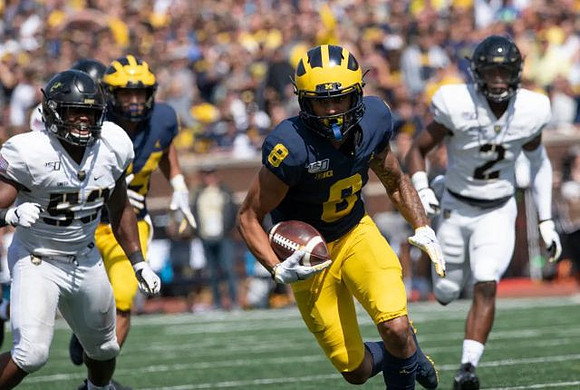 Zach Charbonnet (24) and Ronnie Bell (8)