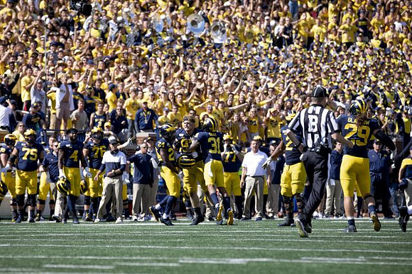 Lavert Hill (24), Aidan Hutchinson (97), Vincent Gray (31), Carlo Kemp (2), and Jordan Glasgow (29)