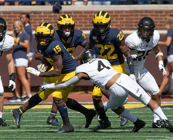 Giles Jackson (15), Brad Hawkins (20), and George Johnson (22)