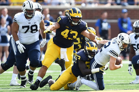 Chris Wormley (43), Mario Ojemudia (53), and Maurice Hurst (73)