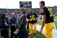 Derek Jeter, Garrett Moores (16), and Zach Gentry (10)