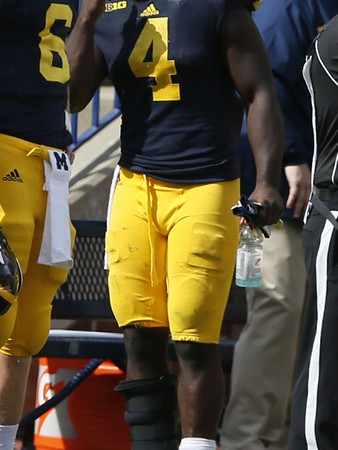 Brian Cleary (6) and De'Veon Smith (4)