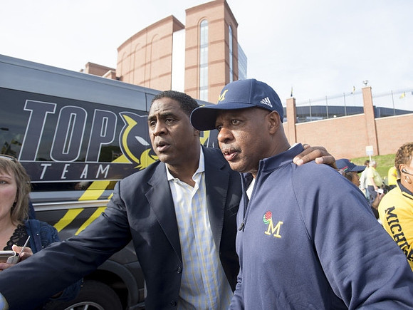 Stan Edwards and Anthony Carter - Members of the 1980 Big Ten Champs and the 1981 Rose Bowl Champs