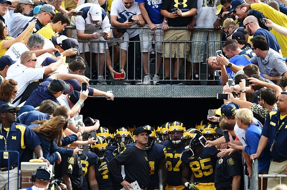 Jim Harbaugh and Michigan Team