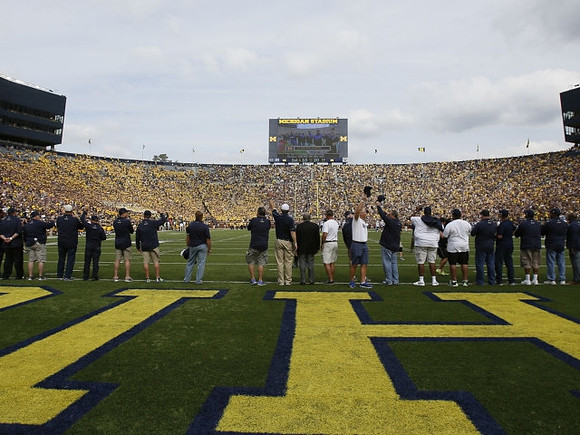 Members of the 1980 Big Ten Champs and the 1981 Rose Bowl Champs
