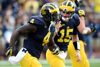 De'Veon Smith (4) and Jake Rudock (15)
