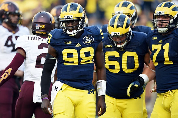Devin Gardner (98), Jack Miller (60), and Ben Braden (71)