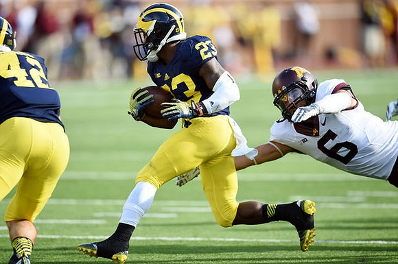 Ben Gedeon (42) and Dennis Norfleet (23)