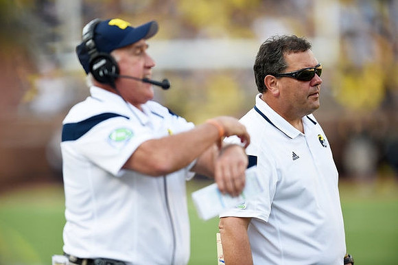 Greg Mattison and Brady Hoke