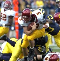 Grant Mason (13) and David Harris (45)