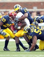Leon Hall (29), Willis Barringer (19), LaMarr Woodley (56), and Terrance Taylor (67)