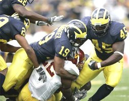 Willis Barringer (19), Leon Hall (29), and David Harris (45)