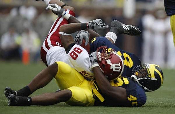 Donovan Warren (6) and Obi Ezeh (45)