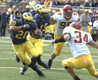 Michael Hart (20) and Steve Breaston (15)