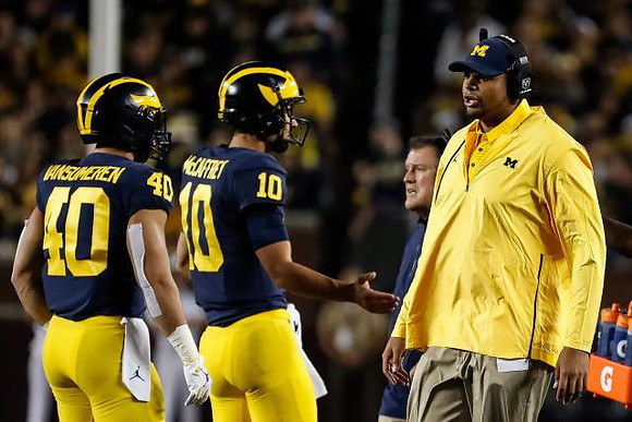 Ben VanSumeren (40), Dylan McCaffrey (10), Ed Warinner, and Grant Newsome