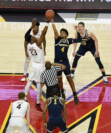 Isaiah Livers (4), Moritz Wagner (13), and Charles Matthews (1)
