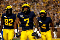 Nick Eubanks (82), Tarik Black (7), and Nico Collins (4)