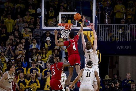 Will Tschetter (42), Tre Donaldson (3), Roddy Gayle Jr. (11), and Danny Wolf (1)