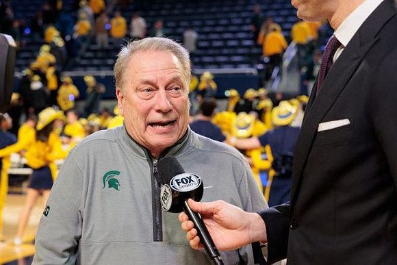 Michigan State Head Coach Tom Izzo