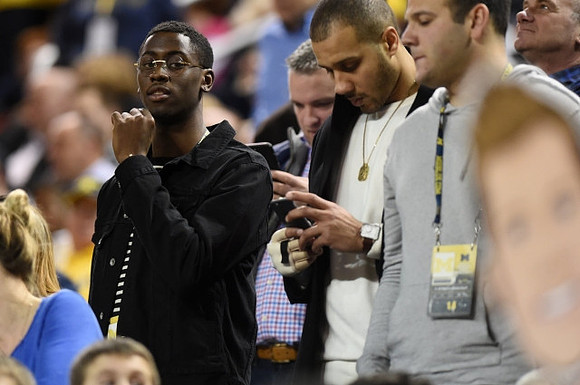 Caris LeVert, Jordan Morgan, and Josh Bartelstein