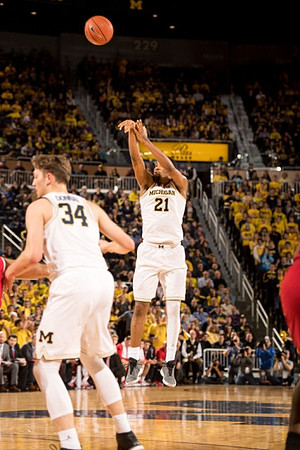 Mark Donnal (34) and Zak Irvin (21)