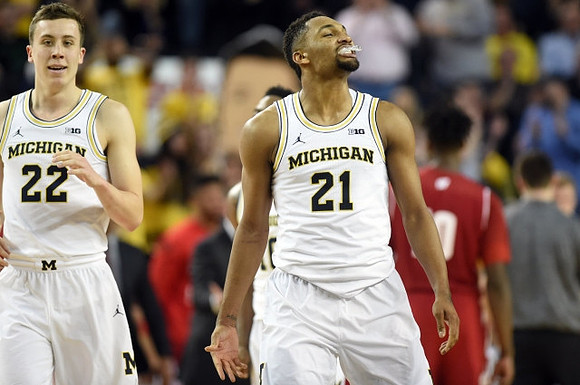 Duncan Robinson (22) and Zak Irvin (21)