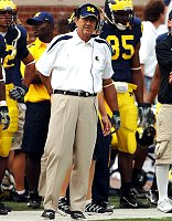 Lloyd Carr and Carson Butler Jr.