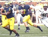 Kevin Grady, Tyler Ecker, and Chad Henne