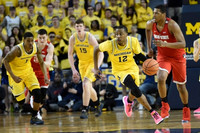 Charles Matthews (1), Jon Teske (15), and Muhammad-Ali Abdur-Rahkman (12)