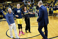 Duncan Robinson (22) and John Beilein