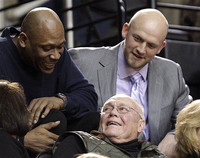 Former Purdue Players Glenn Robinson Jr., Brian Cardinal, and Former Head Coach Gene Keady