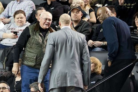 Former Purdue Players Glenn Robinson Jr., Brian Cardinal, and Former Head Coach Gene Keady