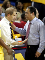 John Beilein and Kelvin Sampson